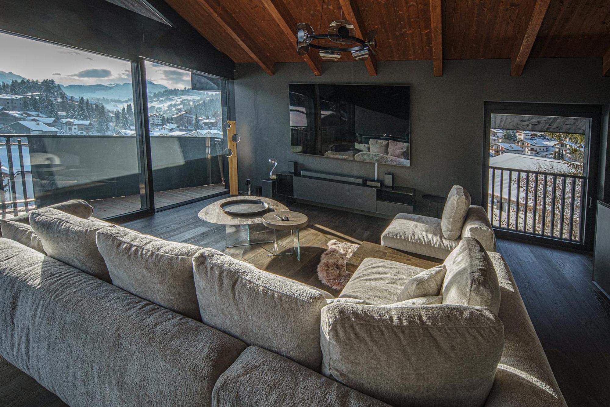 Black Summit Boutique Resort Laax Bagian luar foto
