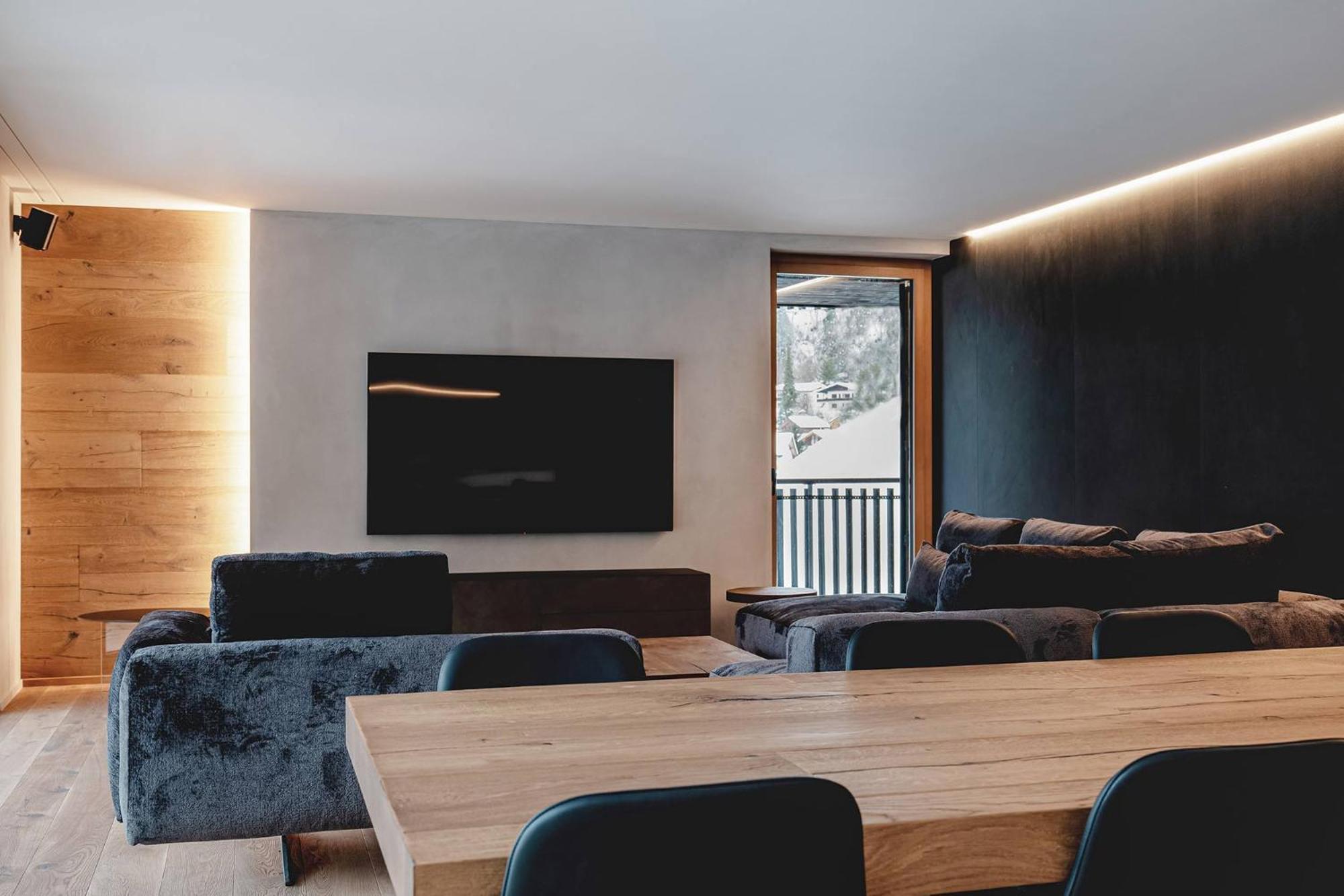 Black Summit Boutique Resort Laax Bagian luar foto