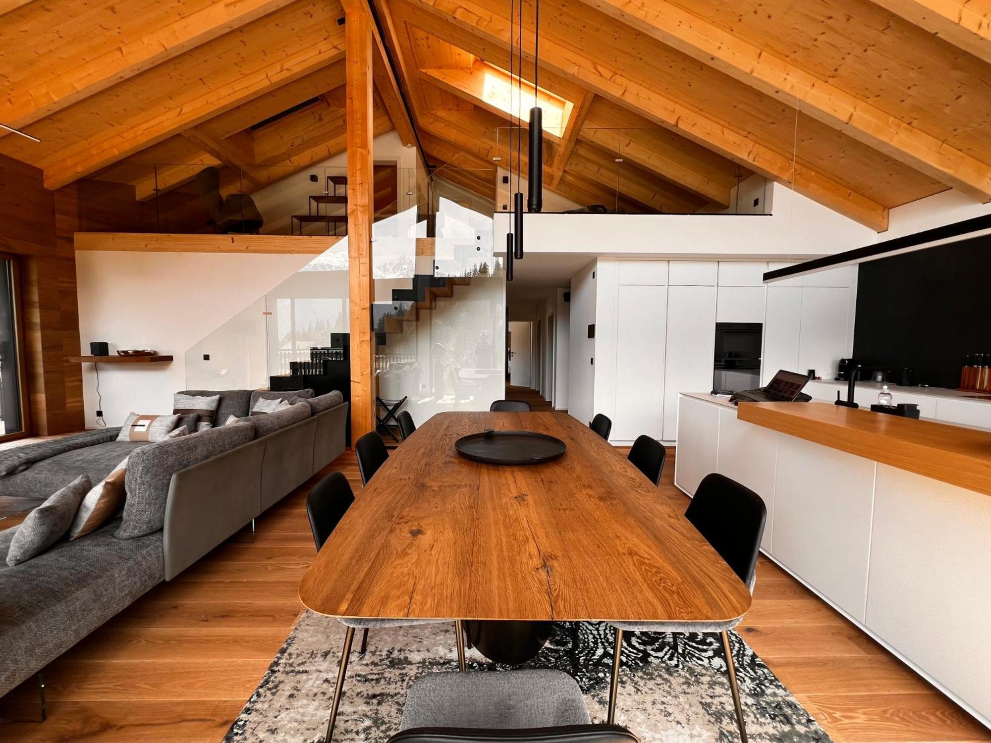 Black Summit Boutique Resort Laax Bagian luar foto