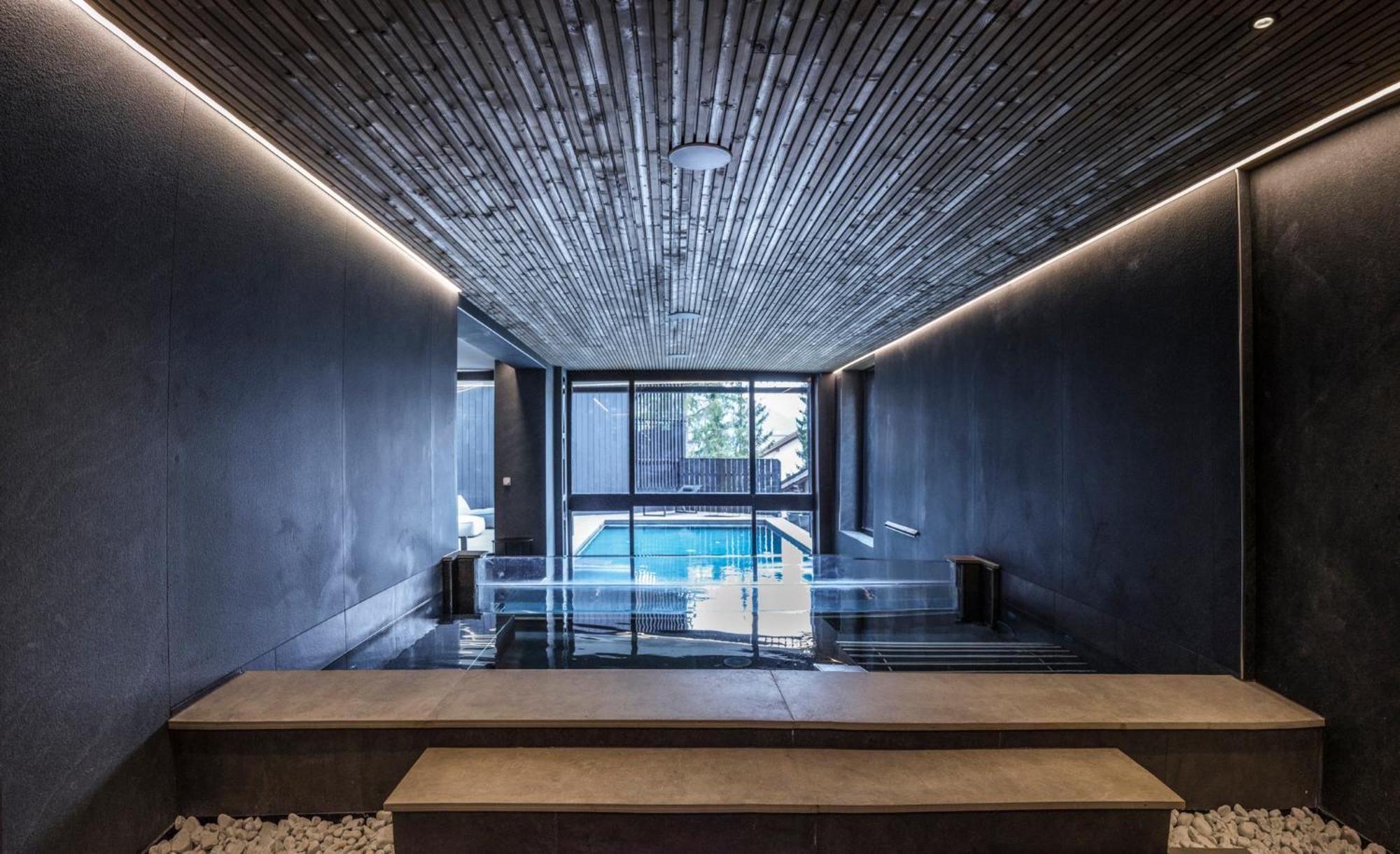 Black Summit Boutique Resort Laax Bagian luar foto