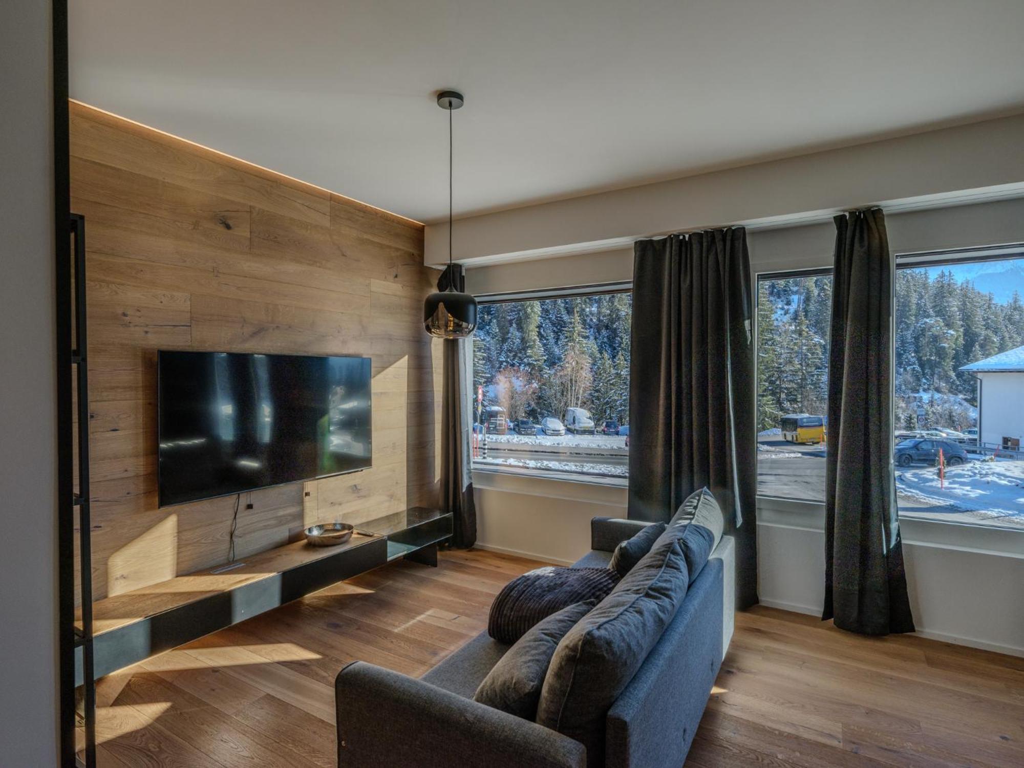 Black Summit Boutique Resort Laax Bagian luar foto